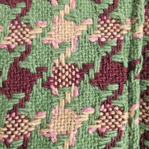 Robert Louis VTG Double Breasted Belted Wool Blend Coat Sz Med - Picture 6 of 11